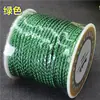 Cuerda Tejida a Mano de 2.5 mm Bedlin Resistente al Desgaste Patrón de Dragón Cuerda para Lanyard de Cera de Abeja Esmeralda DIY Cable