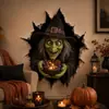 Novedad Halloween Allanamiento 3D Pegatinas de Pared