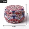 Caja Redonda de Encaje de Hojalata Vela Perfumada de 4 oz Tarro de Metal Bálsamo Embalaje Redondo Lata Personalizada