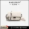 Bolso de Textura de Gama Alta para Mujer 2021 Otoño e Invierno Nuevo Moderno Ins Cadena Bolso Versátil Moderno Bolso de Hombro Bolso Cruzado