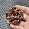 Pendente de jade antigo Xiuyu Zodíaco personagem dragão antigo parede antiga há mais pingentes para anos alça pendente de carro