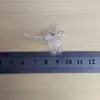 Clipe de plástico para jardinagem de orquídea Clipe Phalaenopsis Clipe de suporte para plantas Joia de libélula