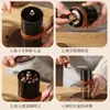 Molino de Frijoles de Manivela Molinillo Eléctrico de Café Fabricante de Polvo Molinillo Pequeño para el Hogar Inalámbrico Portátil Molinillo de Café Manual