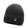 Chapéu Masculino Outono e Inverno à Prova de Vento Frio Ciclismo Forrado com Lã Quente Meia-idade Idoso Lã Espessada Protetores de Orelha Outdoor