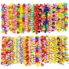 Venta al por mayor de fábrica Guirnalda hawaiana hula collar anillo para el cuello anillo para el pecho actuación fiesta Amazon generación guirnalda