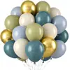 Set de Globos Retro Transfronterizo al por Mayor 30 Piezas Color Retro Fiesta de Cumpleaños Decoración de Celebración Engrosada Decoración de Inauguración