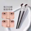 Pincel Sombra para Nariz em Forma de Foice, Pincel Chanfrado para Iniciantes, Pincel Chanfrado para Sombreamento, Pincel para Contorno do Nariz, Pincel para Sombra dos Olhos, Pincel de Maquiagem
