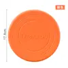 Meianju Frisbee Macio para Pet Cachorro Brinquedo para Cachorro Frisbee de Treinamento Interativo Flutuante na Água Resistente à Mordida Frisbee Macio Suprimentos para Pet
