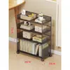 Estante de Mesa para Livros Estante de Mesa Multicamadas para Escritório Estante Pequena Simples para Janela de Sacada Armazenamento Pequeno Armário
