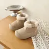Botas de nieve cálidas y aislantes con forro de forro polar para niños, nueva colección otoño/invierno 2026, unisex, casuales, versátiles y antideslizantes