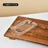 9 Tazones de Porción de Acero Inoxidable con Tapas, Cajas Fraccionales Rectangulares, Suministros de Caja de Mermelada Especial para Tiendas de Té de Leche