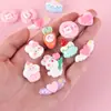 Accesorios para Joyería DIY Zanahoria de Dibujos Animados Conejo Corazón Alas Resina Funda para Teléfono Zuecos Pasador Vaso de Agua