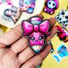 Placas Acrílicas Personalizadas con Resina para Anime Cartoon 3D Sanrio DIY Lindo Logo Personalizado Animales