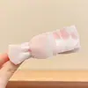 Presilha banana plissada de chifon, presilha vertical, presilha de garra de verão de alta qualidade, presilha para rabo de cavalo na nuca, presilha de cabelo elegante e delicada