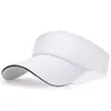 Visera de Verano Sombrero Versátil para el Sol para Hombres y Mujeres Protección Solar Versión Coreana Viajes al Aire Libre Sombrero de Sol Bordado con Logo Personalizable
