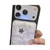 Funda para Teléfono Móvil Apple 17Promax con Diseño de Estrella Cruzada Coreana Iphone16 Textura de Cuero 13 Bolso de Hombro 14 Duro 15