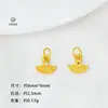 Acessórios DIY Tradicionais Banhados a Ouro Pingente Borboleta de Zircônia Gato Quadrado Contas Espaçadoras Contas Soltas Materiais e Componentes para Joias
