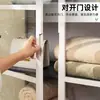 Armário de armazenamento multicamadas para casa, armário de armazenamento para brinquedos e figuras de crianças, armário de exibição de armazenamento à prova de poeira, armário de chão, prateleira de armazenamento