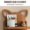 Mini estante de mesa multicamadas, prateleira de armazenamento infantil, novo suporte de armazenamento de bambu para bay window, estante de livros, suporte de mesa