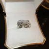 Anillo Abierto de Mariposa de Zircón Super Flash con Perla Lujo Accesible Anillo de Gama Alta Moda Exquisito Elegante Versátil Joyería para Mano para Mujeres