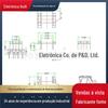 EF20 transformador de alta frequência Esqueleto de baquelite horizontal 4+2 pinos distância da linha 25.4mm material da fonte de alimentação Huiqian