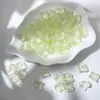 Atacado 20mm Borda Enrolada Flor de Rododendro Pétalas de Vidro DIY Artesanal Acessórios de Cabelo Hanfu Materiais de Pente de Cabelo Estilo Antigo