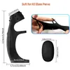 Anillo de Silicona Vibratorio de Tres Anillos con Control Remoto de Arcilla Anillo de Esperma JJ Lock para Hombres Anillo Complejo de Carga Productos Sexuales para Adultos Venta al por Mayor