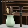 Conjunto Seis Cavalheiros da Cerimônia do Chá: Coleção Completa de Acessórios Kung Fu Tea, Ferramentas para Preparo de Chá, Pinças de Chá, Agulha de Chá, Faca e Caneta