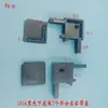 Acessórios para janela de tela base de canto plástico canto inferior inferior múltiplas branco preto reparo de janela de tela peças de montagem comparação de aparência mesma