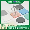 Posavasos de Taza de Té de Tierra de Diatomeas, Base Aislante de Calor para Tetera Doméstica, Alfombrilla de Baño Color Nude para Mesa de Comedor en Casa, Posavasos Absorbente Lindo para Tazas