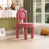 Cadeira de Maquiagem da Moda, Cadeira de Jantar Macaron, Cadeira de Camarim, Cadeira de Penteadeira para Quarto de Menina, Banqueta de Penteadeira de Luxo Leve Nórdica