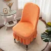 Funda Curva Universal para Silla, Elástica de Espesor Completo para Todas las Estaciones con Patrón de Rejilla de Piña, Funda para Silla Curva para Uso Doméstico/Comercial, Al por Mayor