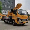 Novo Modelo 30.5 Veículo Autopropelido para Trabalho em Altura Jac com Plataforma Elevatória de Braço Articulado de Rotação Livre e Empilhadeira Elétrica