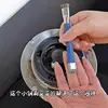 Cepillo de Alambre para Estufa Cepillo Limpiador de Estufa de Gas Cepillo Pequeño de Acero para Estufa de Gas de Cocina Potente Removedor de Manchas Cepillo para Espacios sin Rincones Muertos