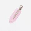 Pasadores para el cabello hechos a mano japoneses y coreanos Estilo Ins Pasador transparente con brillo sin costuras Niñas Pasador sin costuras DIY Accesorios para el cabello con pegamento en crema