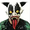 Nova Máscara de Palhaço de Terror Touca Festa Nariz Vermelho Máscara Palhaço Halloween Máscara de Látex Festa Brilhante
