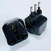 Adaptador de Tomada Padrão UK/EU/AU/US, Adaptador de Energia Plugue Brasil/Itália, Adaptador Padrão Russo/EU/Alemão/Francês/Coreano