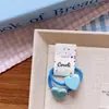 Novo clipe de bico de pato de resina amor coreano para crianças par pai-filho coração de pêssego não machuca o cabelo par de acessórios de cabelo para estudantes