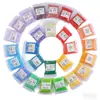 Serie H Pack de Recarga de Cuentas Fusibles Color Negro Blanco Transparente Serie 2.6mm Cuentas Fusibles Negro Blanco Transparente Tono de Piel Colores Comunes
