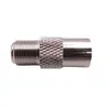Adaptador de Video RF TV Hembra a Hembra F Adecuado para Decodificador de TV RF de 75 Señal Convertidor