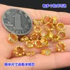 Plata de Ley S925 Chapada en Oro Completamente Diamantada Micro-Pavimentada Zirconia Separador Pulsera de Cristal Separador Pulsera Collar Accesorios Hechos a Mano para Manualidades