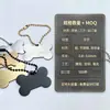 Placas de Identificación para Perros Anodizadas Multicolor con Grabado Láser, Etiquetas de Identificación para Mascotas, Placas de Nombre para Collares de Gatos y Perros, Disponibles Exclusivamente para Ventas Transfronterizas y Personalizables