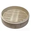 Vaporizador de Bambú Desplegable de Bambú Carbonizado Vaporizador de Bambú Comercial para el Hogar Vaporizador de Cajón Vaporizador para Tienda de Desayunos Bolos al Vapor