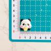 Parche de Material de Resina de Dibujos Animados de Panda DIY Lindo Animal Accesorios Hechos a Mano Pegamento Crema Funda para Teléfono Móvil Joyería Dibujos Animados
