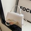Moda de Comercio Exterior Bolso de Mujer 2024 Nueva Moda Versátil Bolso Caja Bolso de Mano Nicho Texto Bolso Bandolera