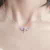 Collar de Mujer Plata de Ley Colgante Clavícula Original Lujo Accesible Diseño Nicho Alta Gama 2021 Nuevo Verano Regalo Cumpleaños