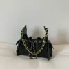 Bolso de Hombro Vintage de Cadena Rombo para Mujer Verano 2026 Versátil Moda Francesa Bolso Cruzado de Hombro para el Trabajo