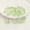 Colgante de Pez de Vidrio con Gradiente Iridiscente con Colgador de Cobre para Pendientes y Collares DIY Accesorios de Estilo Chino Hechos a Mano con Cuentas Venta al por Mayor