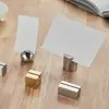 Placa de Número de Mesa Sólida de Acero Inoxidable Soporte para Platos de Comida de Buffet Soporte para Tarjeta de Menú de Hotel Soporte para Tarjeta de Mesa Estante para Menús Tarjeta de Mesa