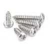 Tornillos Ranura Flor de Ciruelo Acero Inoxidable 304 Grado de Ingeniería Precisión Antikorrosión y Antióxido Ferretería Tornillos Fabricante Suministro a Granel